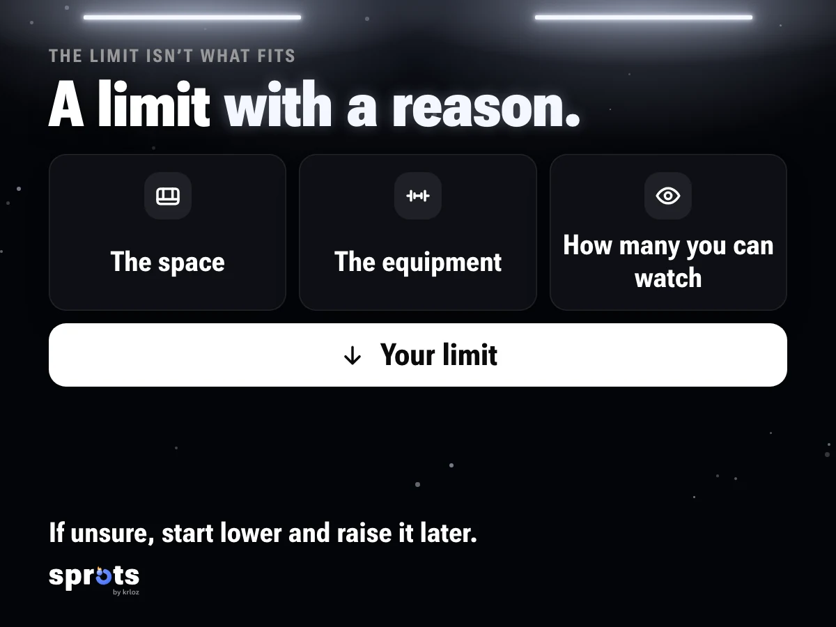 Image: «A limit with a reason.». Three criteria
